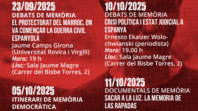 activitats Memòria Democràtica Lleida