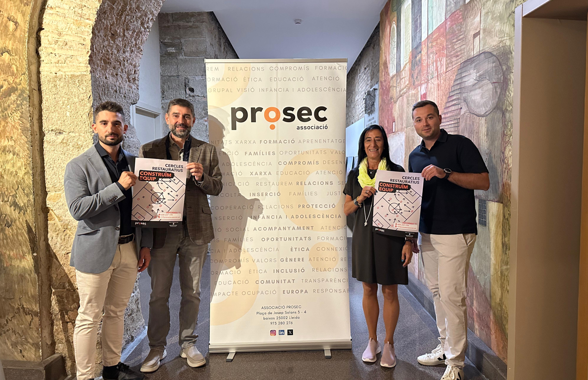 El proyecto, impulsado por la Asociación Prosec, trabaja la comunicación no violenta, la resolución de conflictos y la generación de entornos seguros en clubes y entidades deportivas de las comarcas leridanas