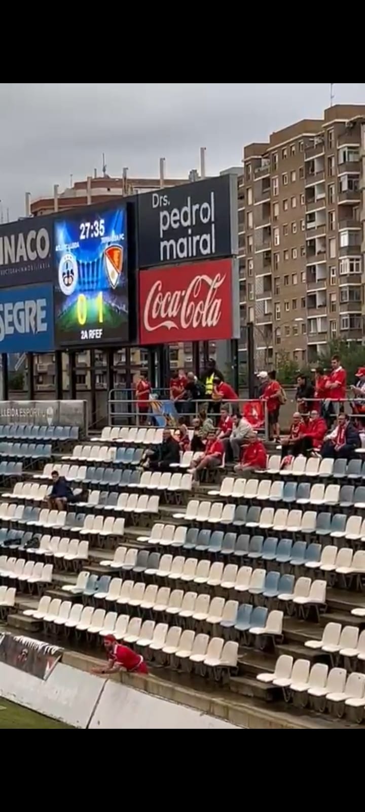 Imagen extraída de un vídeo colgado en las redes sociales