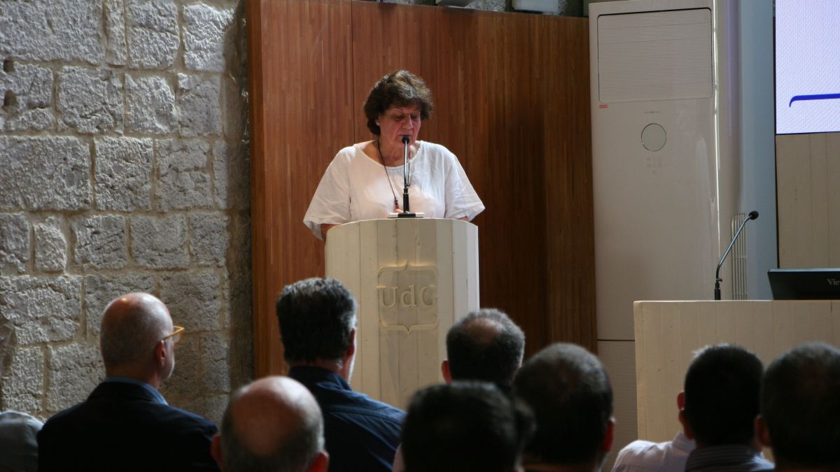 Els plafons, situats al Campus del Barri Vell, expliquen espais tan emblemàtics com l’edifici de les Àligues, el convent i església de Sant Domènec o la Capella del Roser 1