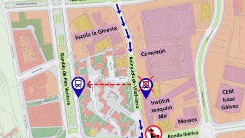 mapa mobilitat obres vilanova
