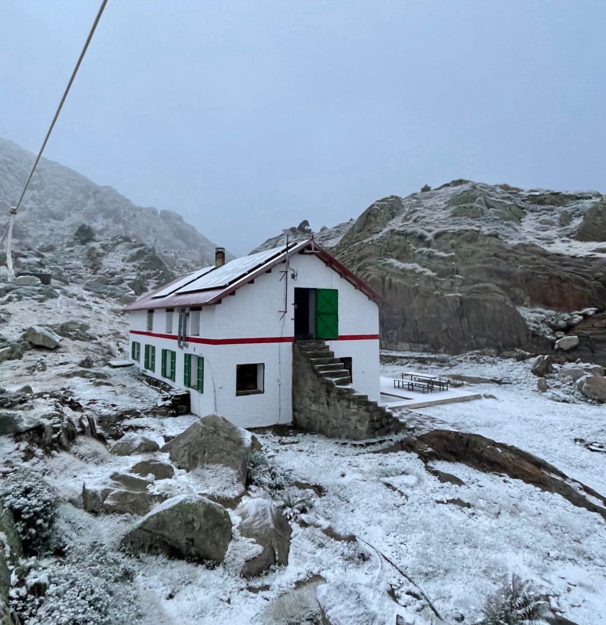 @pnaltpirineu / Imatge cedida pel guarda del refugi de Certascan