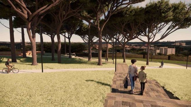 imatge virtual parc Nelson Mandela 2