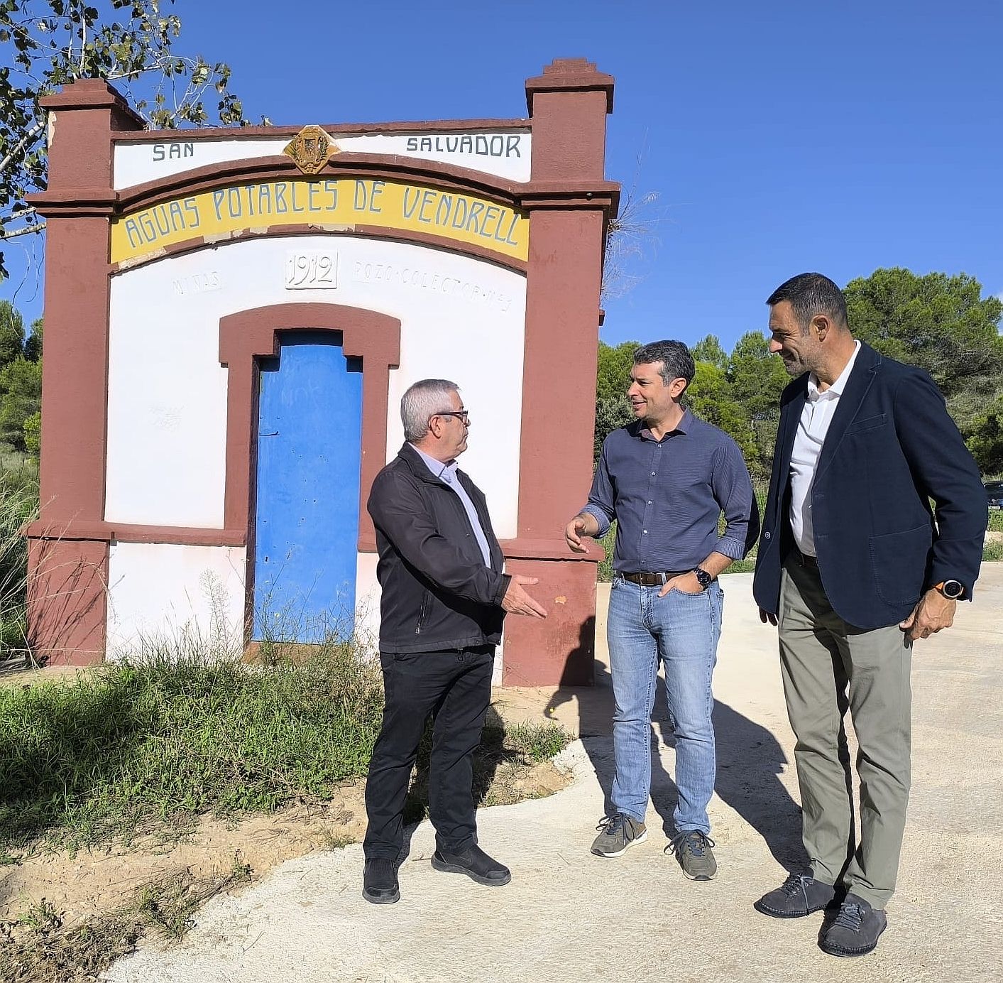 Kenneth Martínez en los Pozos de Tomovi de El Vendrell