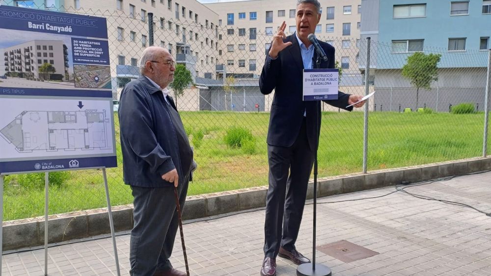 Presentació promoció habitatges Canyadó Badalona 1