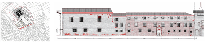 Ciutat Vella rehabilitarà la façana principal i el claustre de l’antic Hospital de la Santa Creu 1
