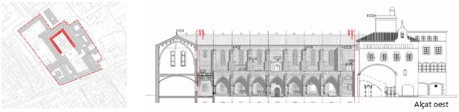 Ciutat Vella rehabilitarà la façana principal i el claustre de l’antic Hospital de la Santa Creu 2