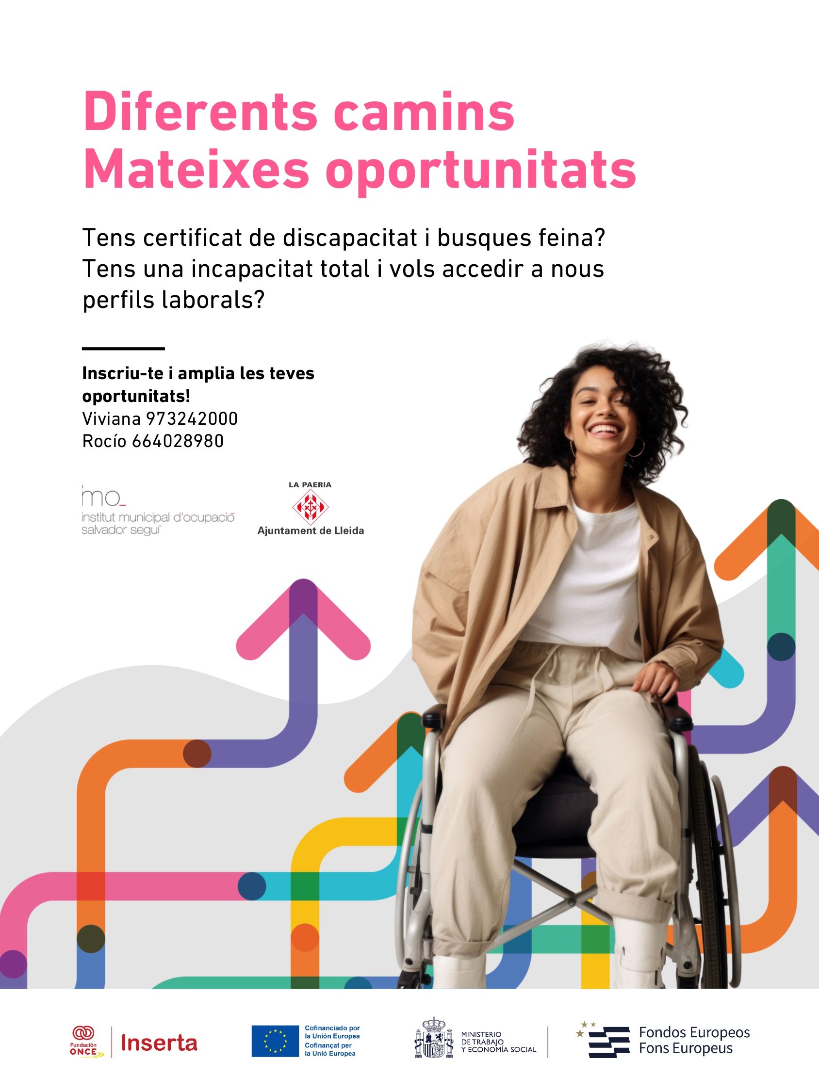 L’Institut Municipal d’Ocupació impulsa l’ocupació de persones amb discapacitat