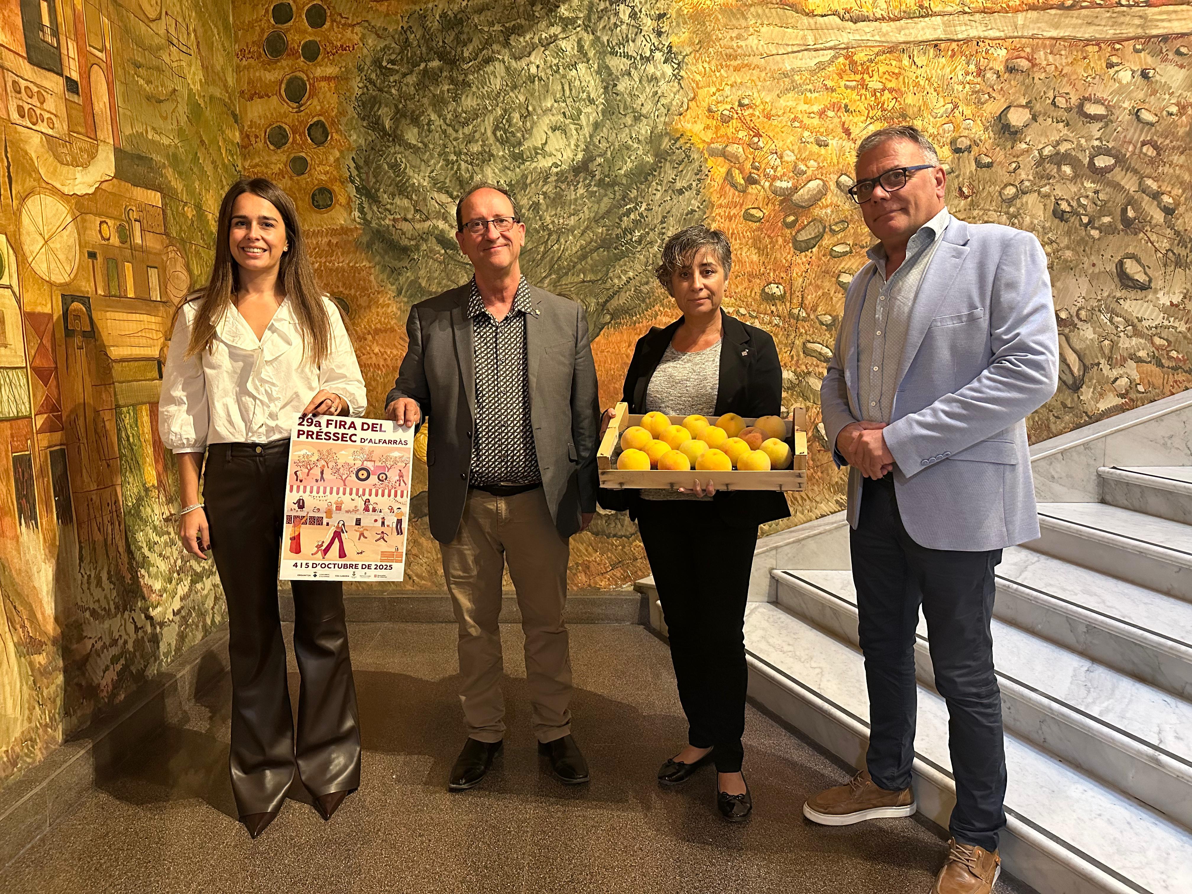 Presentación de la 29ª Feria del Melocotón de Alfarràs