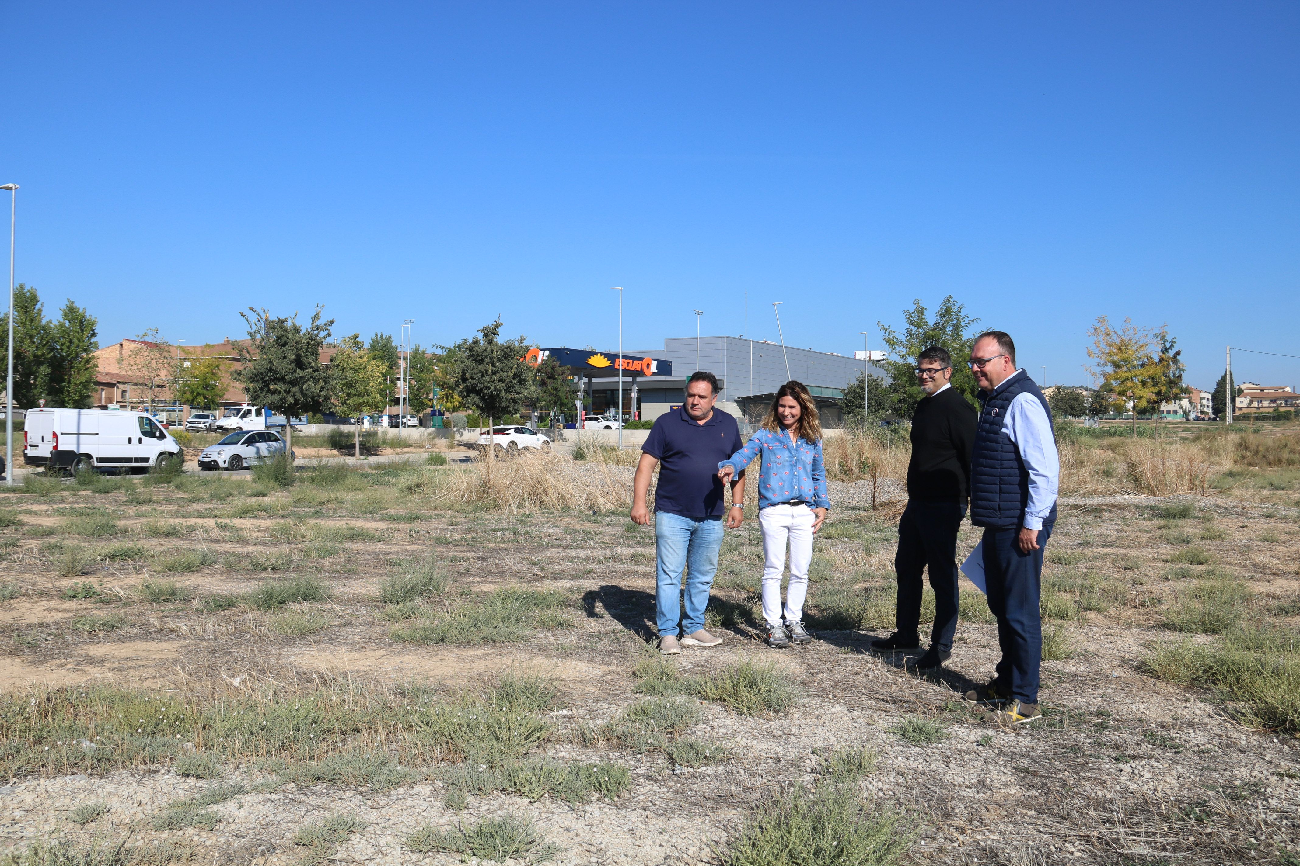 Terreno donde se construirán 32 pisos de alquiler asequible en el municipio de Alpicat