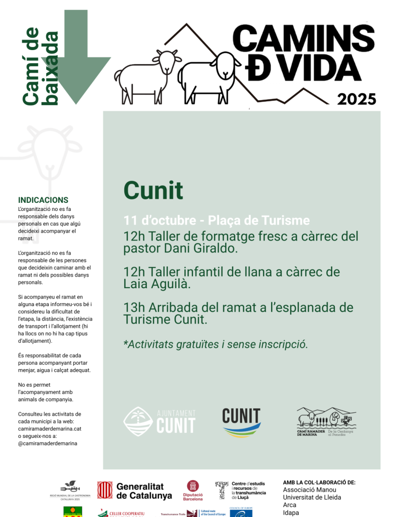 camins de vida Cunit