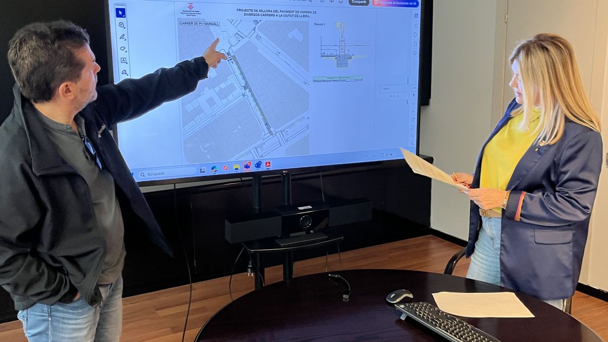 La teniente de alcalde Begoña Iglesias ha presentado hoy el proyecto de renovación de las aceras 1 La teniente de alcalde Begoña Iglesias ha presentado hoy el proyecto de renovación de las aceras 1
