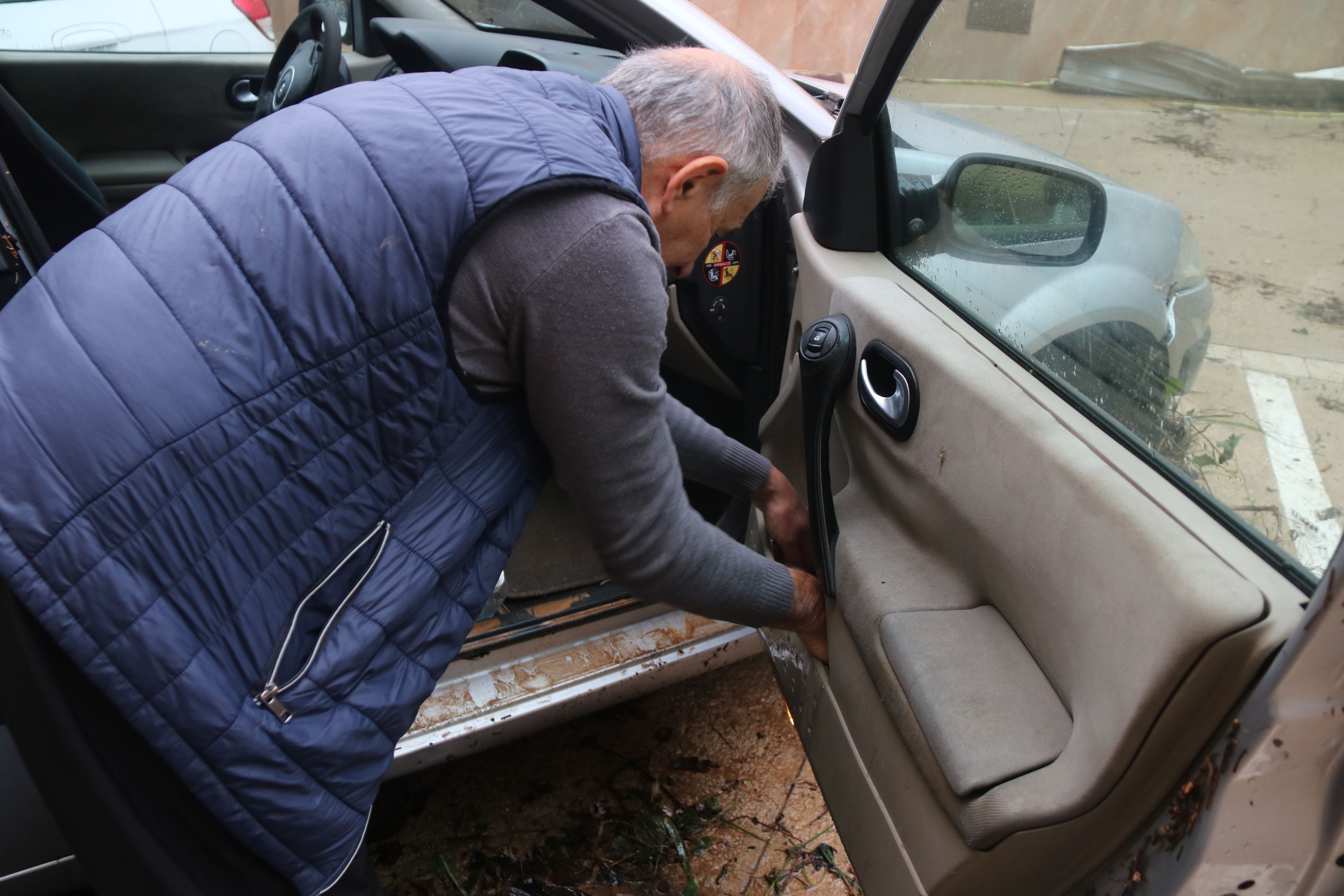 Destrosses per les pluges i les inundacions a Godall