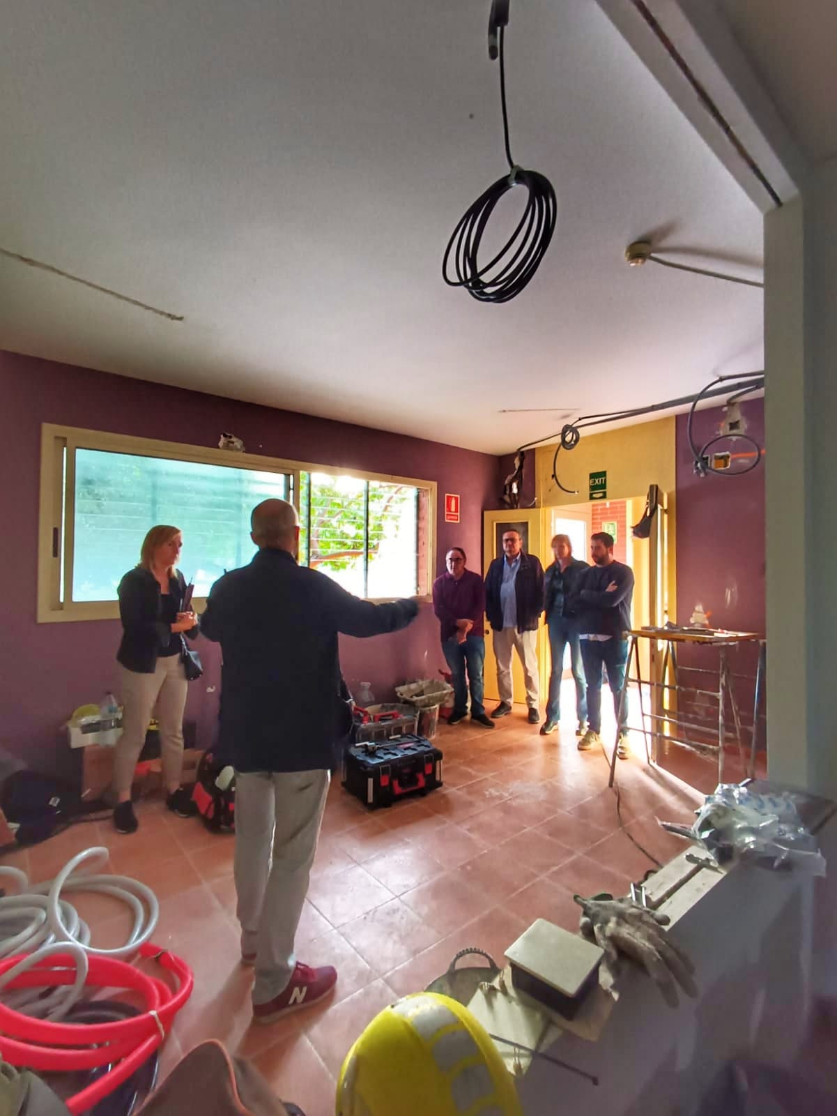 Se inician las obras de adecuación del centro de acogida de la Ruta del Cister y Oficina de Turismo en el Albergue Pere el Gran de Santes Creus 1 Se inician las obras de adecuación del centro de acogida de la Ruta del Cister y Oficina de Turismo en el Albergue Pere el Gran de Santes Creus 1