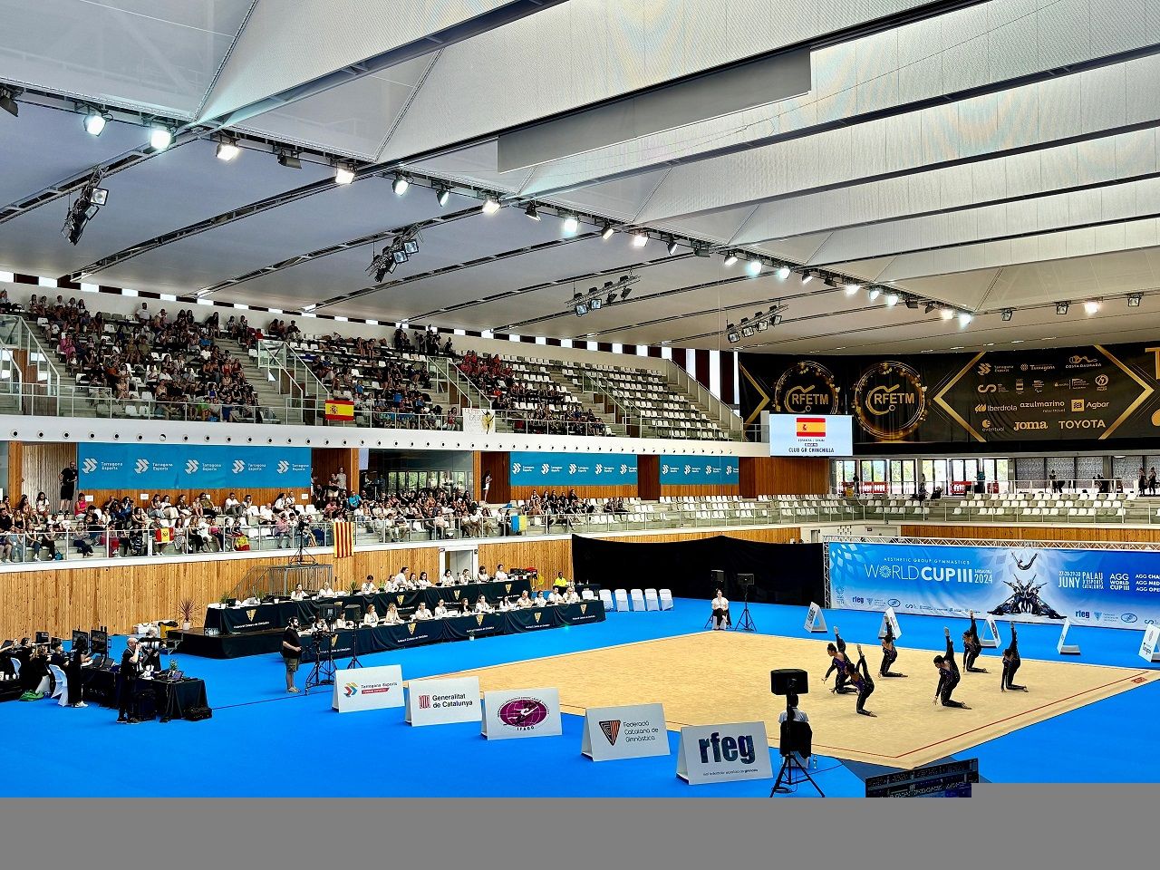 Inauguración Copa del Mundo Gimnasia Estética Inauguración Copa del Mundo Gimnasia Estética