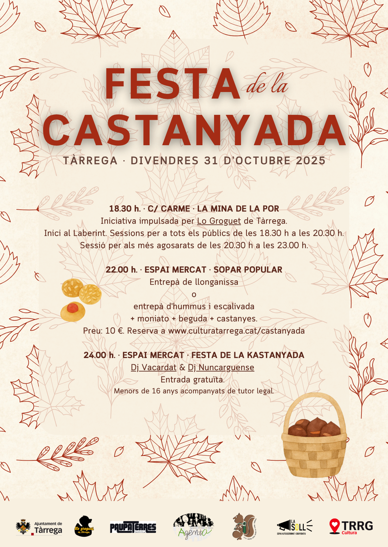 Festa castanyada Tarrega