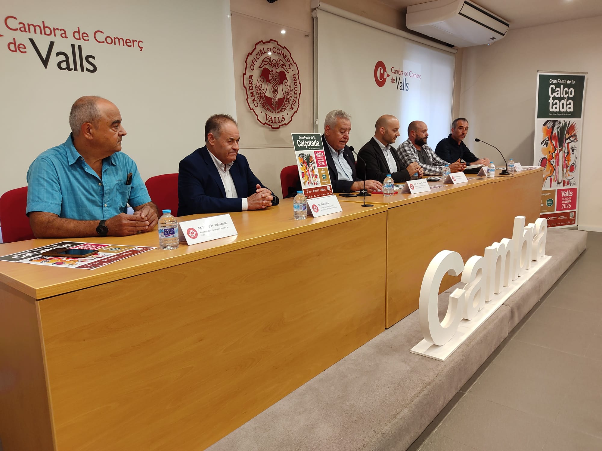 Valls presenta la imagen de la Gran Fiesta de la Calçotada 2026 2