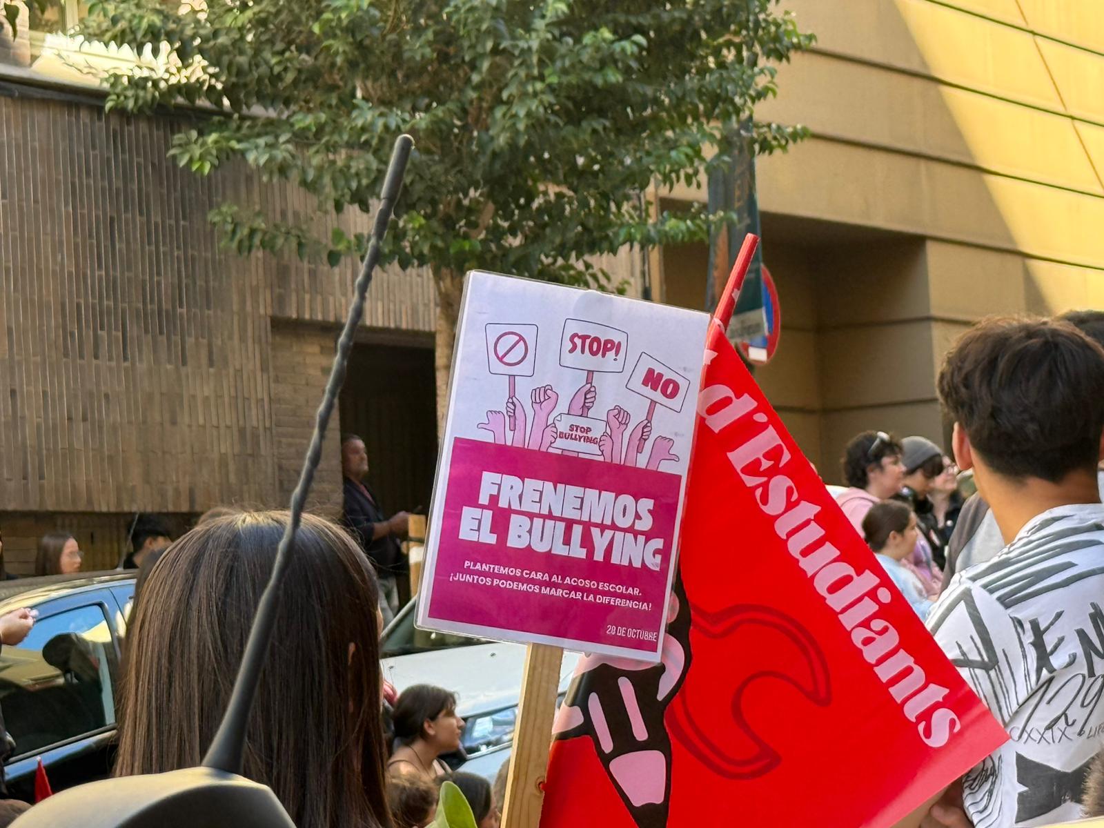 Pancartes de la manifestació