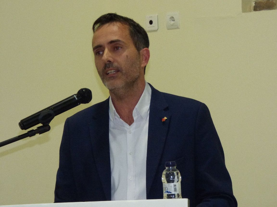 L'alcalde de Tortosa, Jordi Jordan, en la Diada de la Gent Gran de Tortosa L'alcalde de Tortosa, Jordi Jordan, en la Diada de la Gent Gran de Tortosa