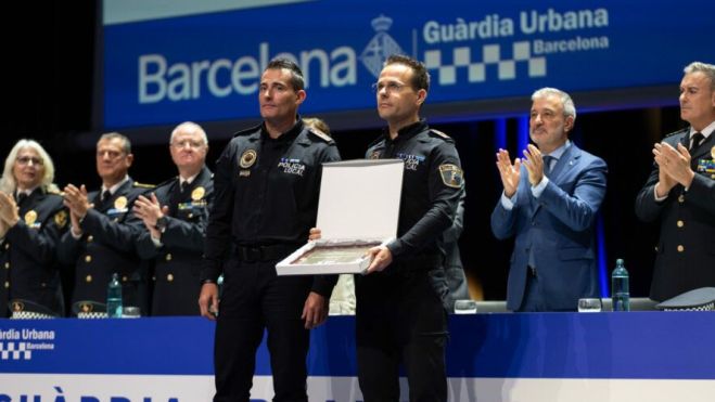 Entrega reconeixements guardia urbana barcelona Entrega reconeixements guardia urbana barcelona