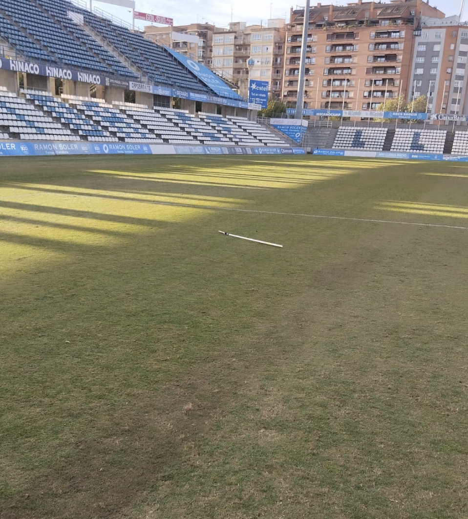 Destrosses al Camp d'Esports Municipal de Lleida