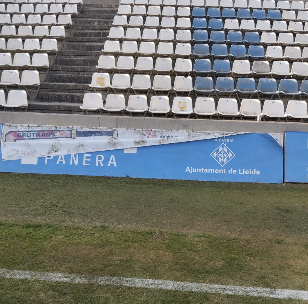 Destrosses al Camp d'Esports Municipal de Lleida