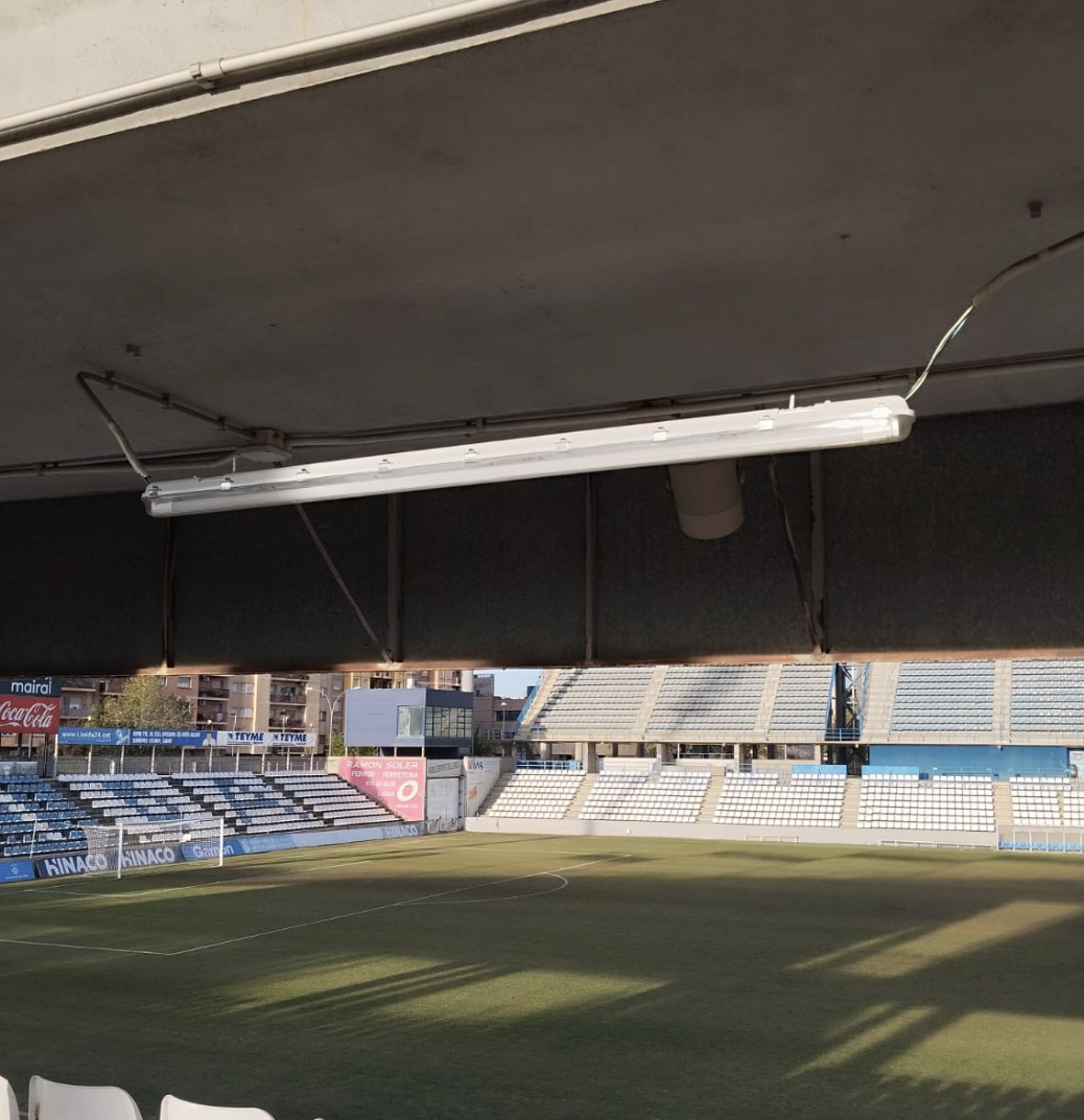 Destrosses al Camp d'Esports Municipal de Lleida