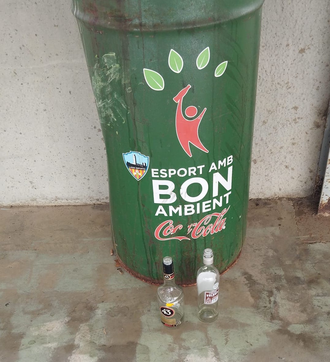 Destrosses al Camp d'Esports Municipal de Lleida