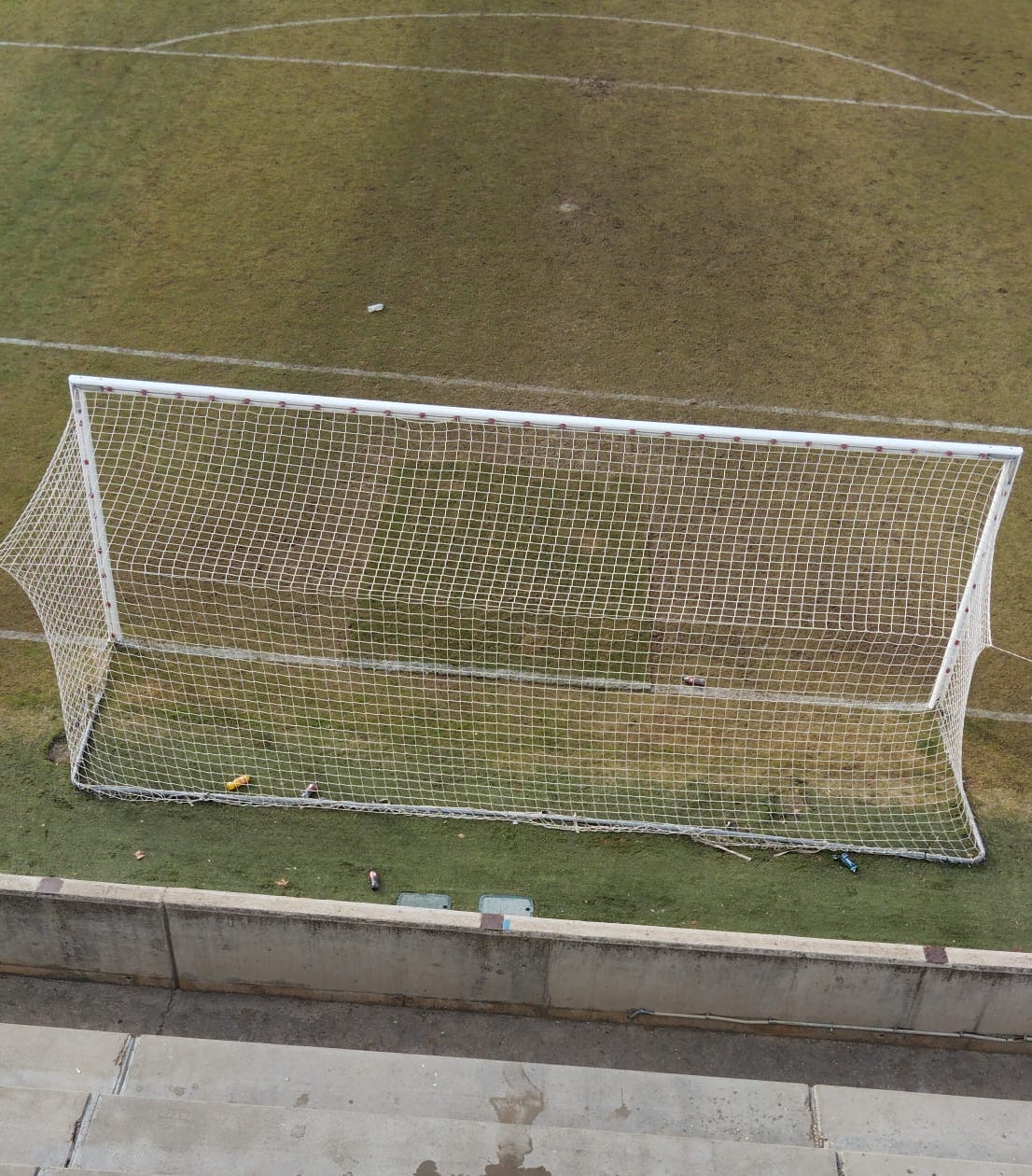 Destrosses al Camp d'Esports Municipal de Lleida