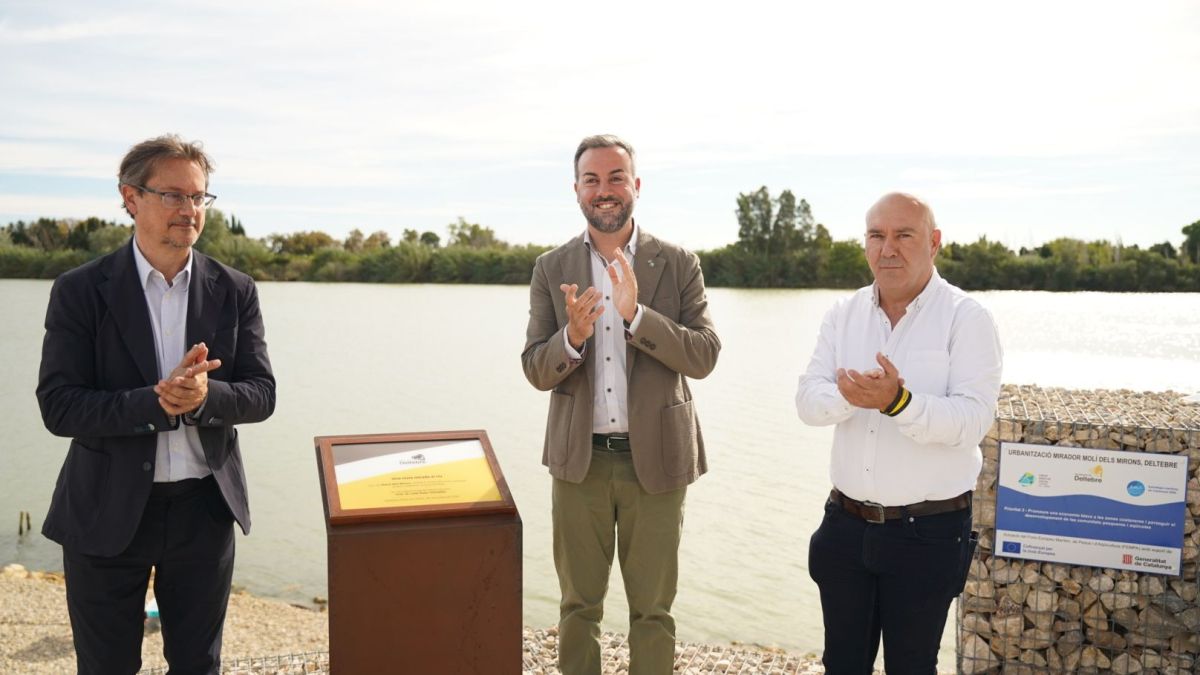 L’Ajuntament de Deltebre inaugura el Balcó dels Mirons