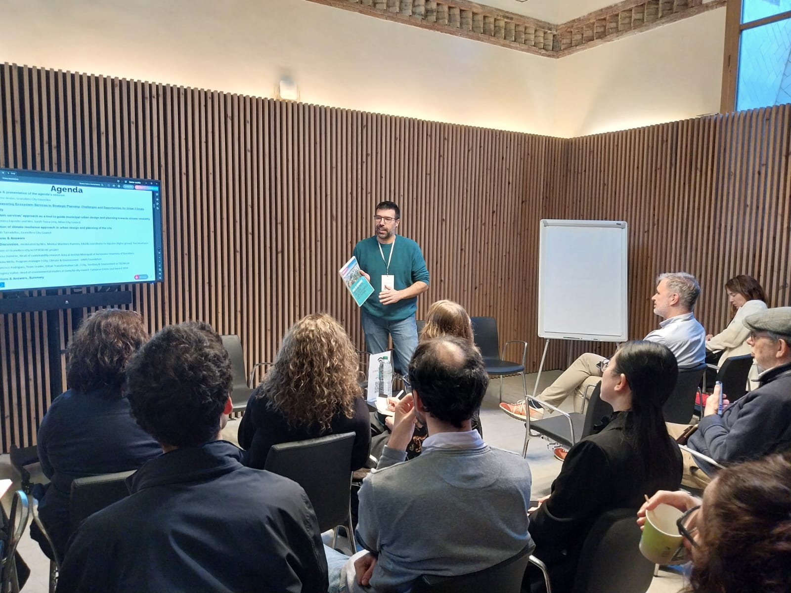 Granollers comparteix la seva experiència en resiliència climàtica a la conferència europea Cities in Action 1