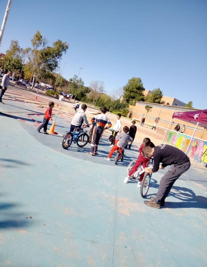 Circuit d'habilitats en bicicleta