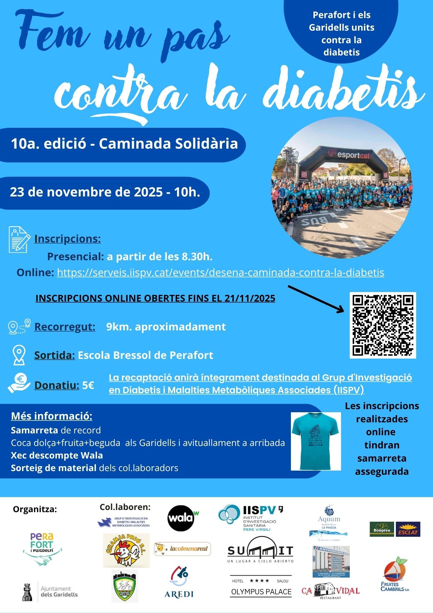 Cartell caminada de Perafort