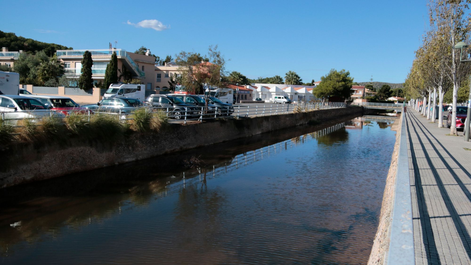 Tram final del barranc de la Móra, a Tarragona, aquest novembre