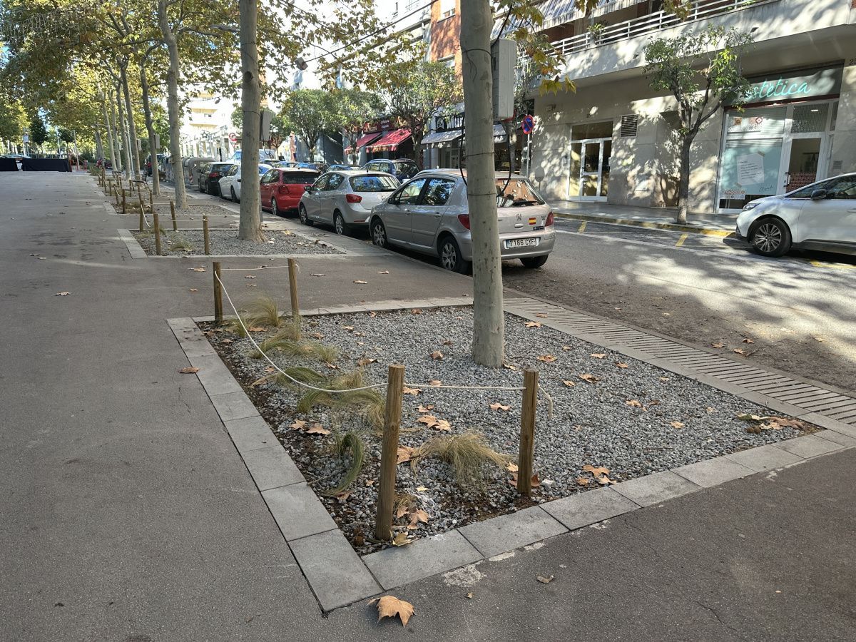 Escocells de la rambla de la Giralda de Vilafranca del Penedès
