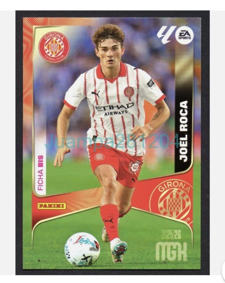 Cromos de Panini de Joel Roca 1
