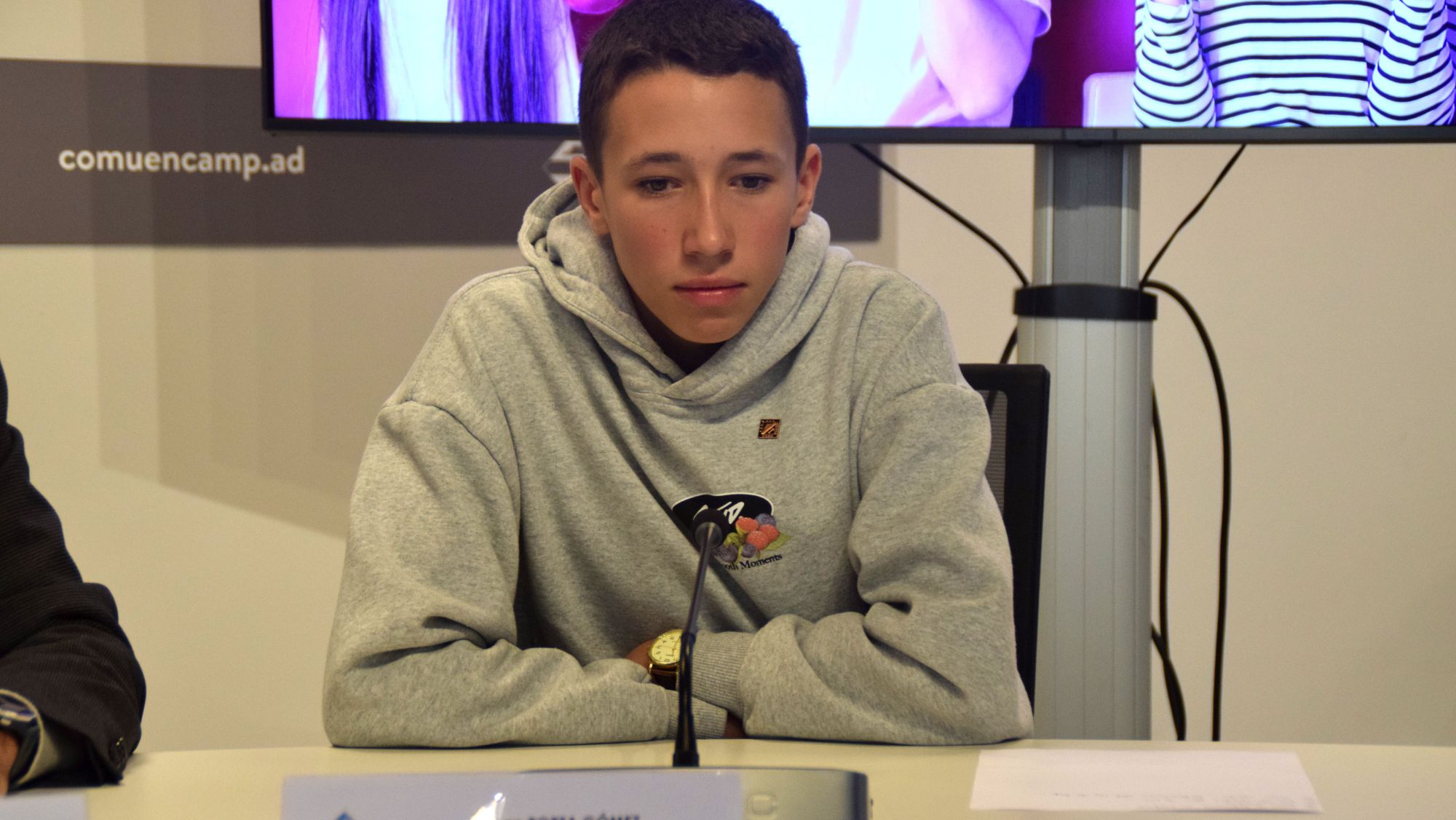 El conseller del comú jove d'Encamp, Xoan Porta.