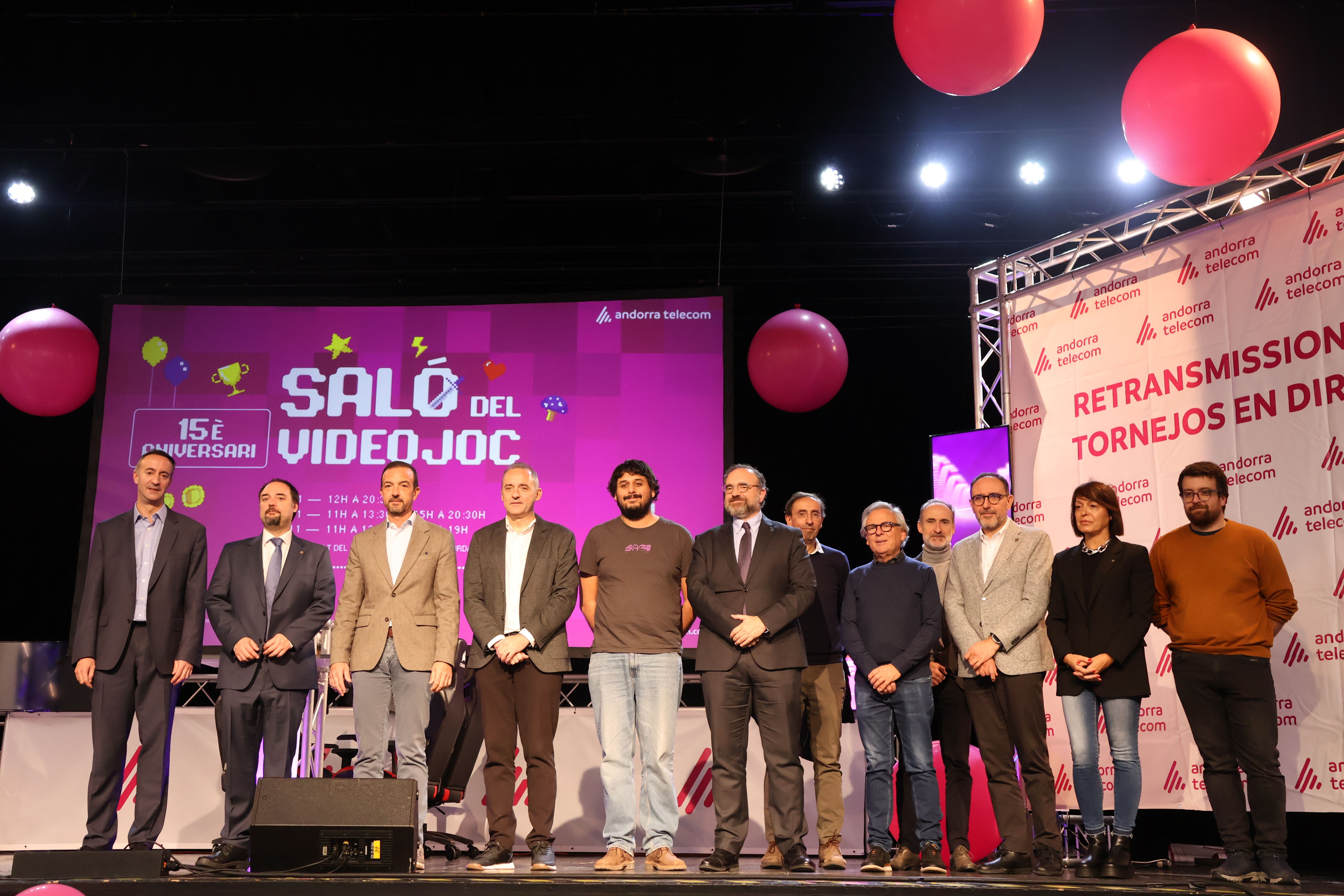 Acto de inauguración del Salón del Videojuego de Andorra | FOTO: D.M. (ANA)