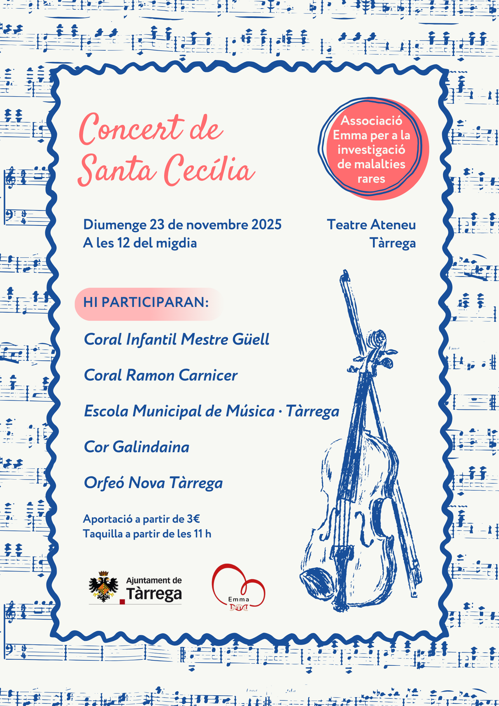 Concert de Santa Cecília 2025 Tàrrega