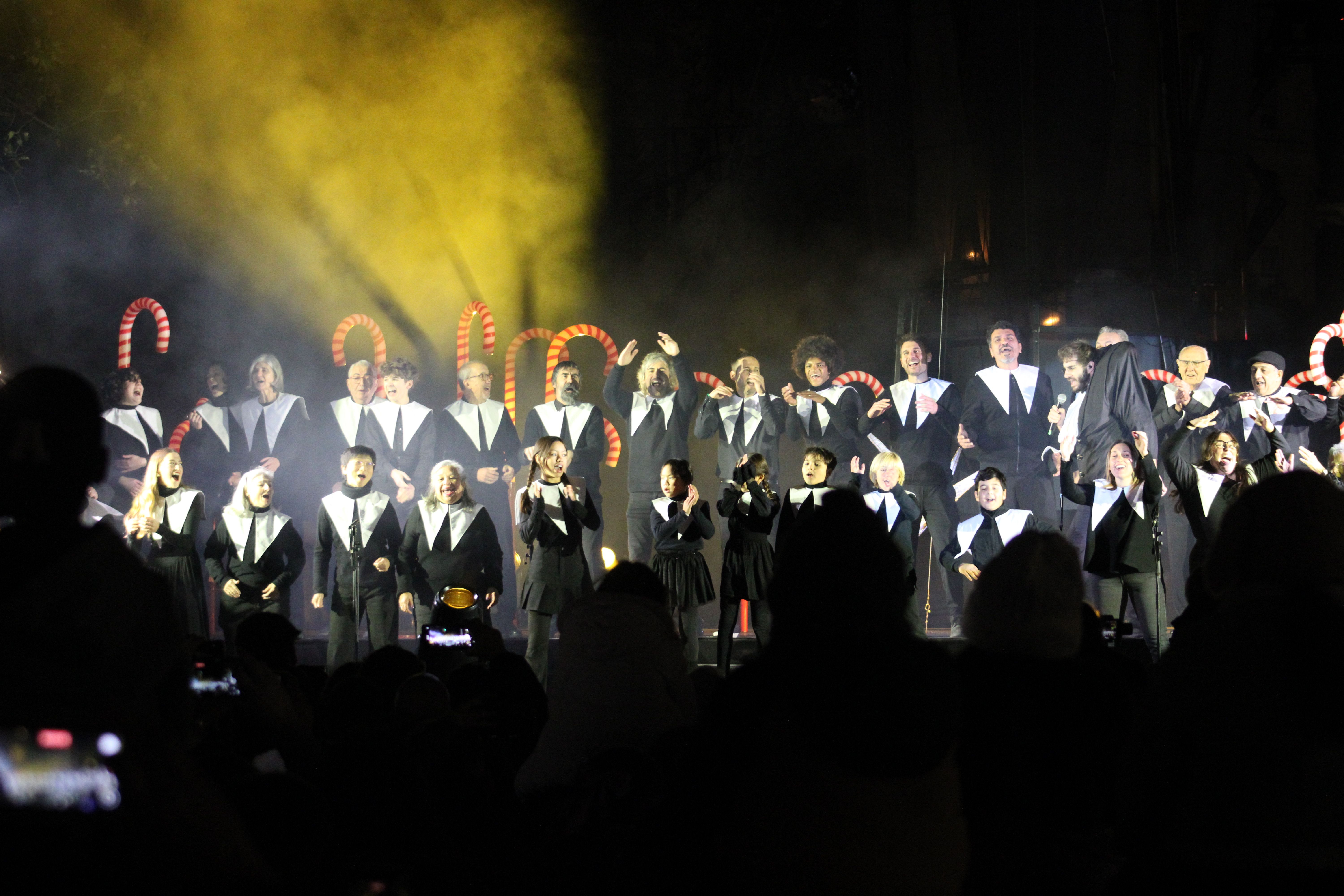 cor nadala encesa barcelona