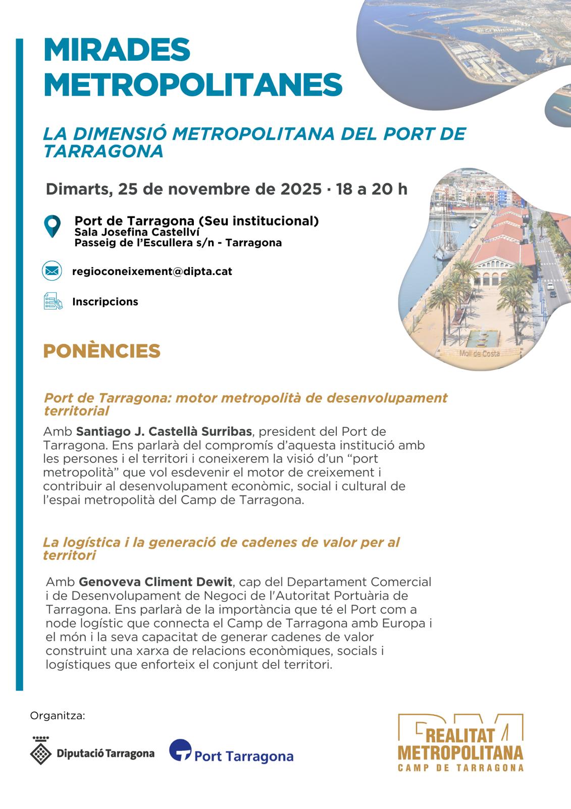 Mirades Metropolitanes al Port Tarragona