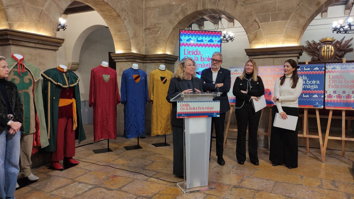 Presentació de la campanya de Nadal 2025 de Lleida 2