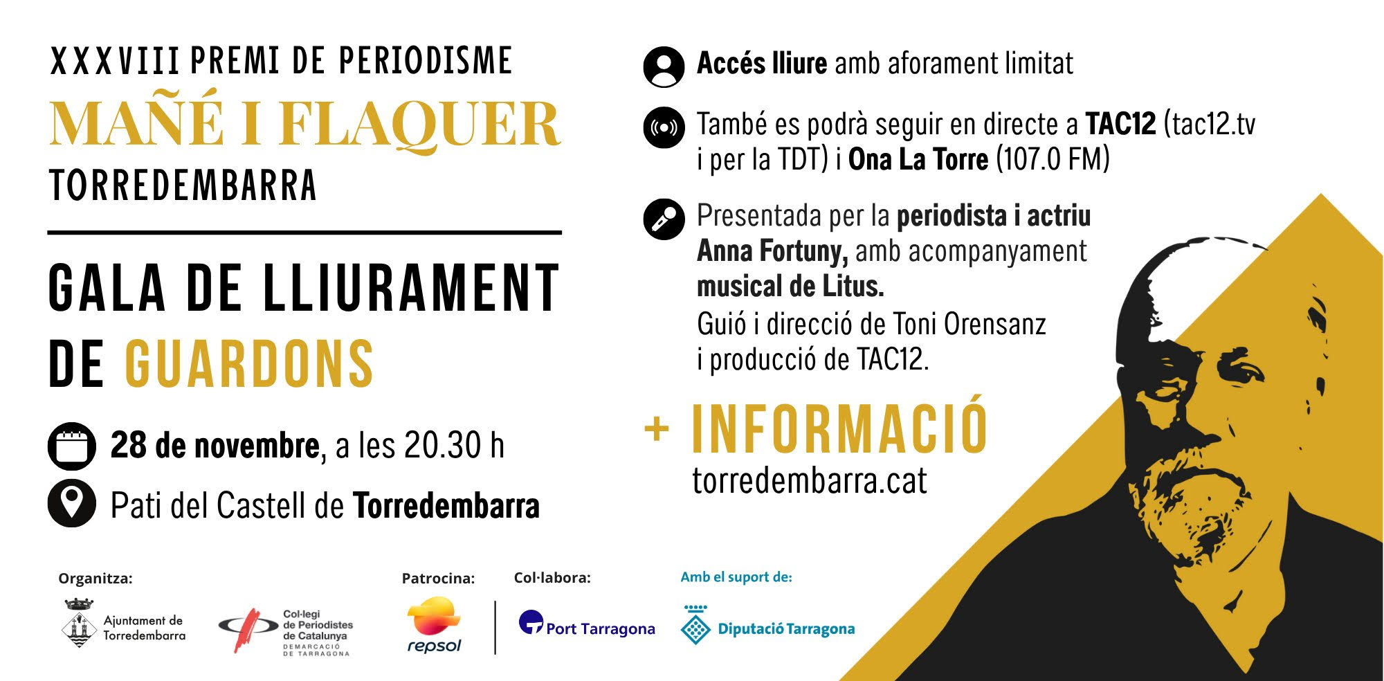 Gala XXXVIII Premis Mañé i Flaquer