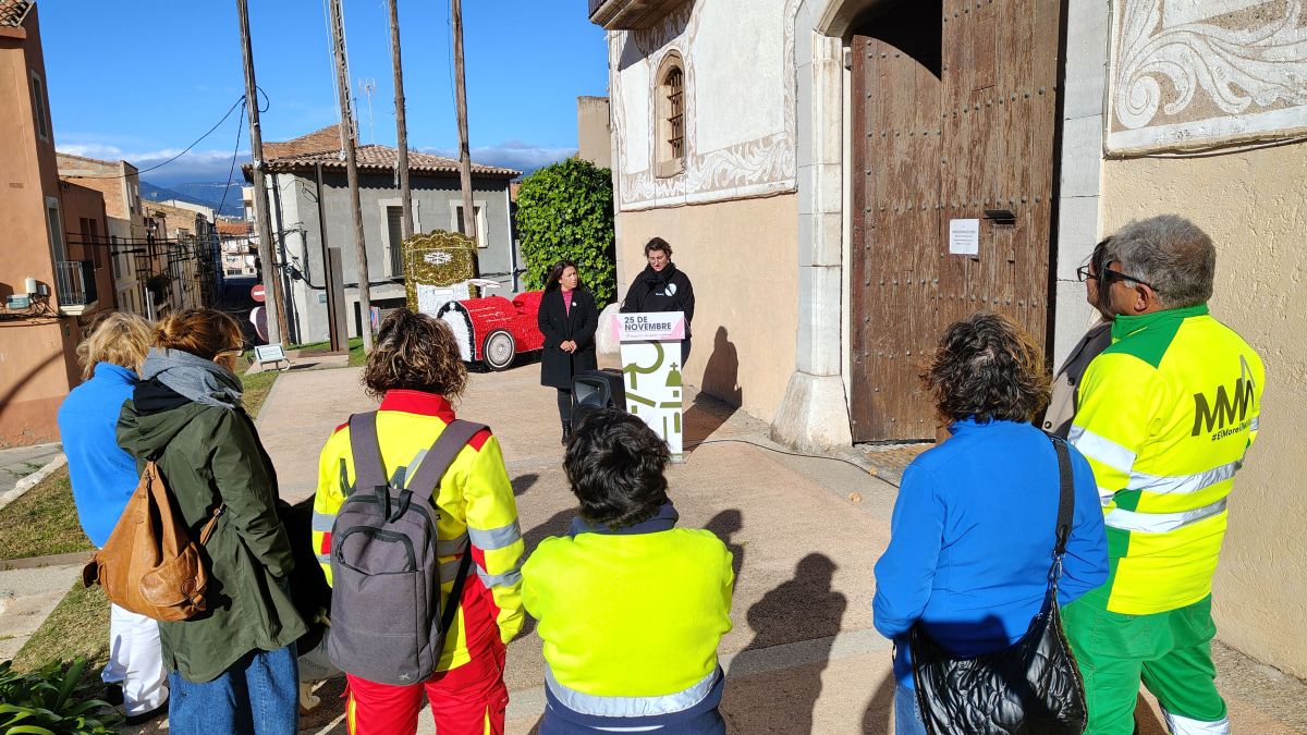 El Morell omple els tallers i reforça el missatge del 25N contra la violència masclista