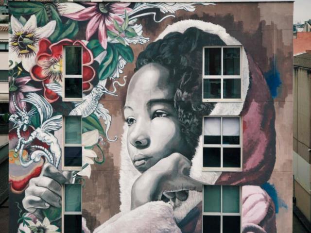 El mural de Lula Goce, un símbol del talent femení en les arts visuals