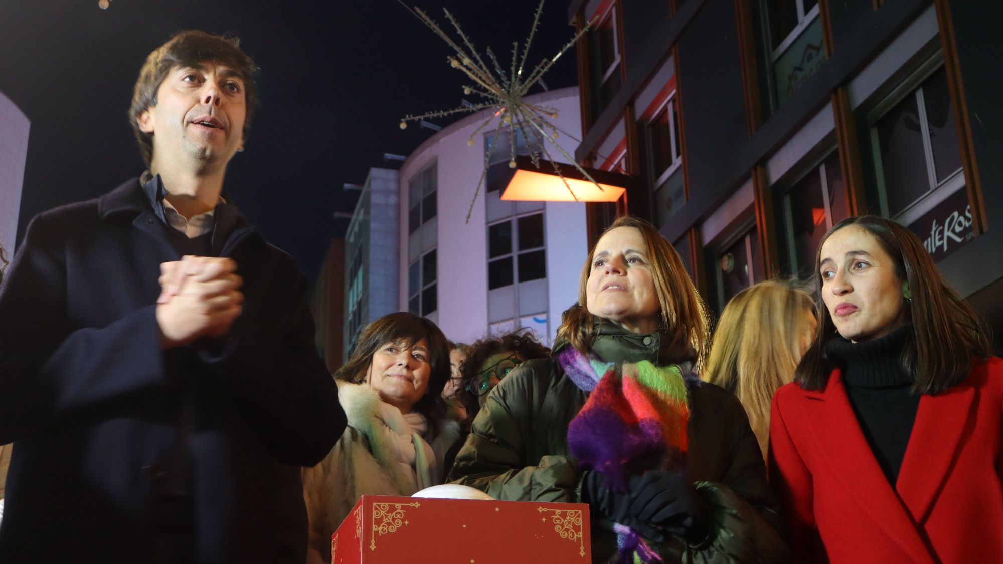 El cònsol major d'Andorra la Vella, Sergi González, la cònsol major d'Escaldes, Rosa Gili, i la cònsol menor d'Andorra la Vella, Olalla Losada