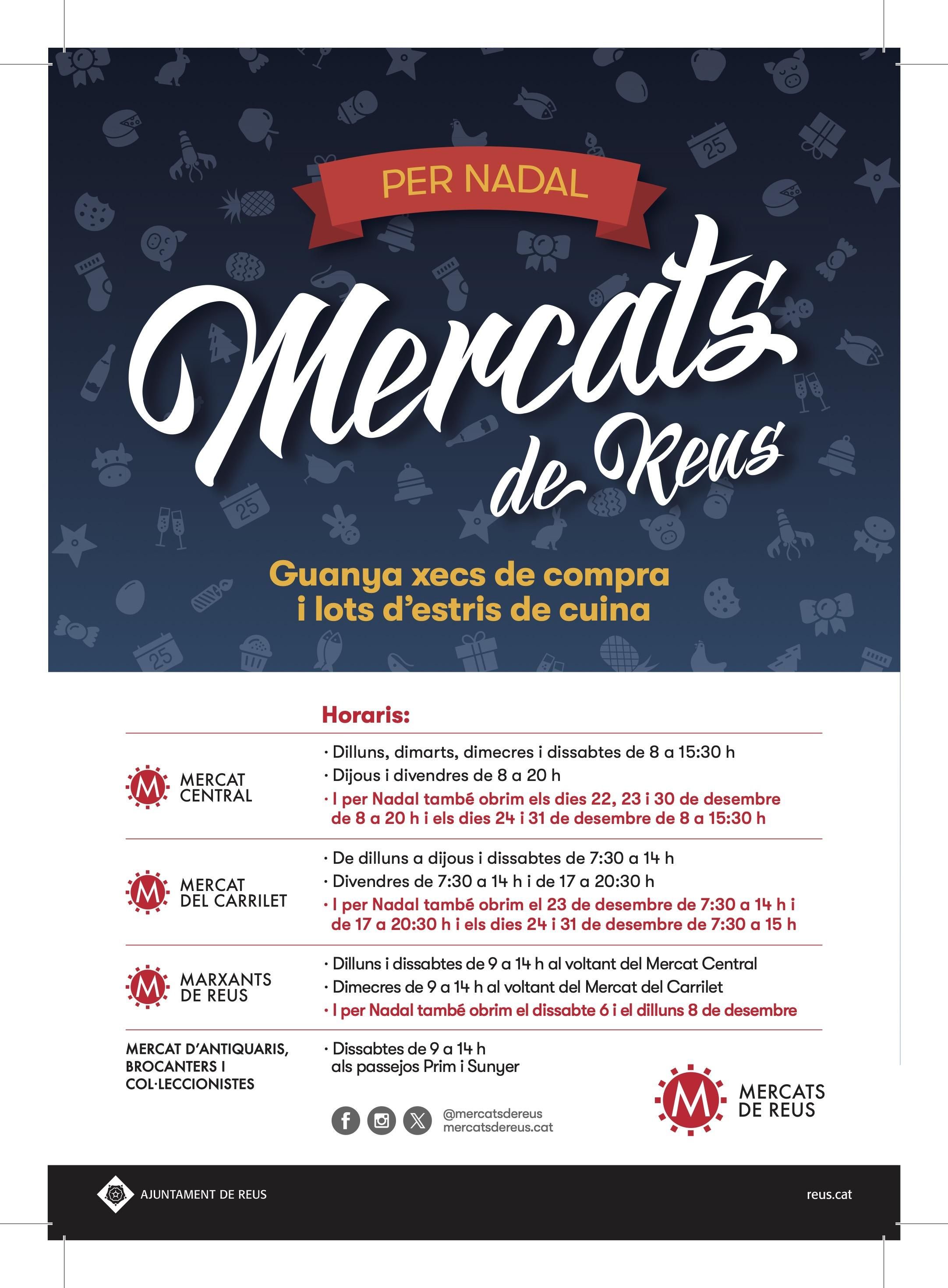 Cartell de la campanya de Nadal als Mercats 20251201112614