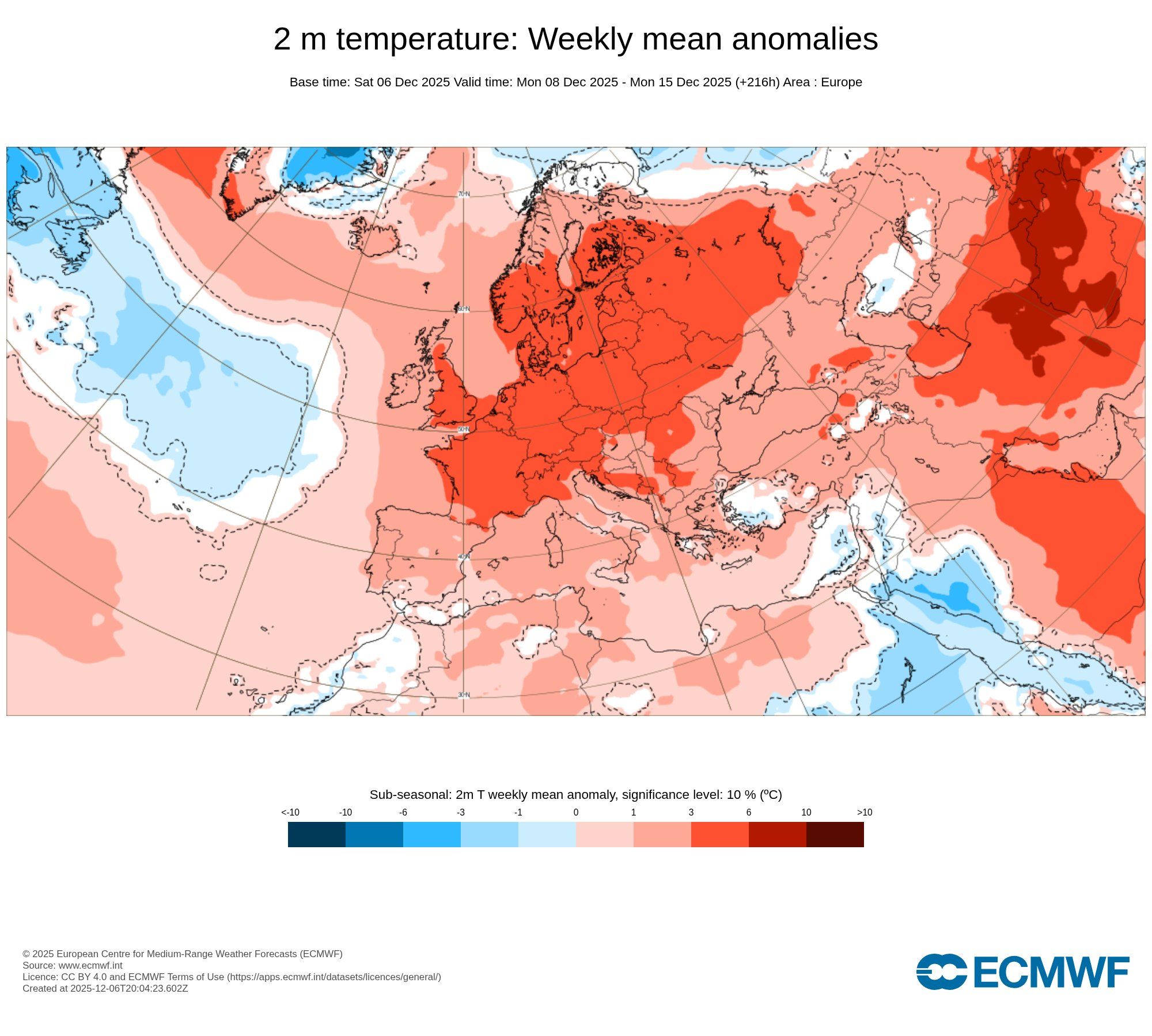 Temperatures per sobre de la mitjana gran part de desembre