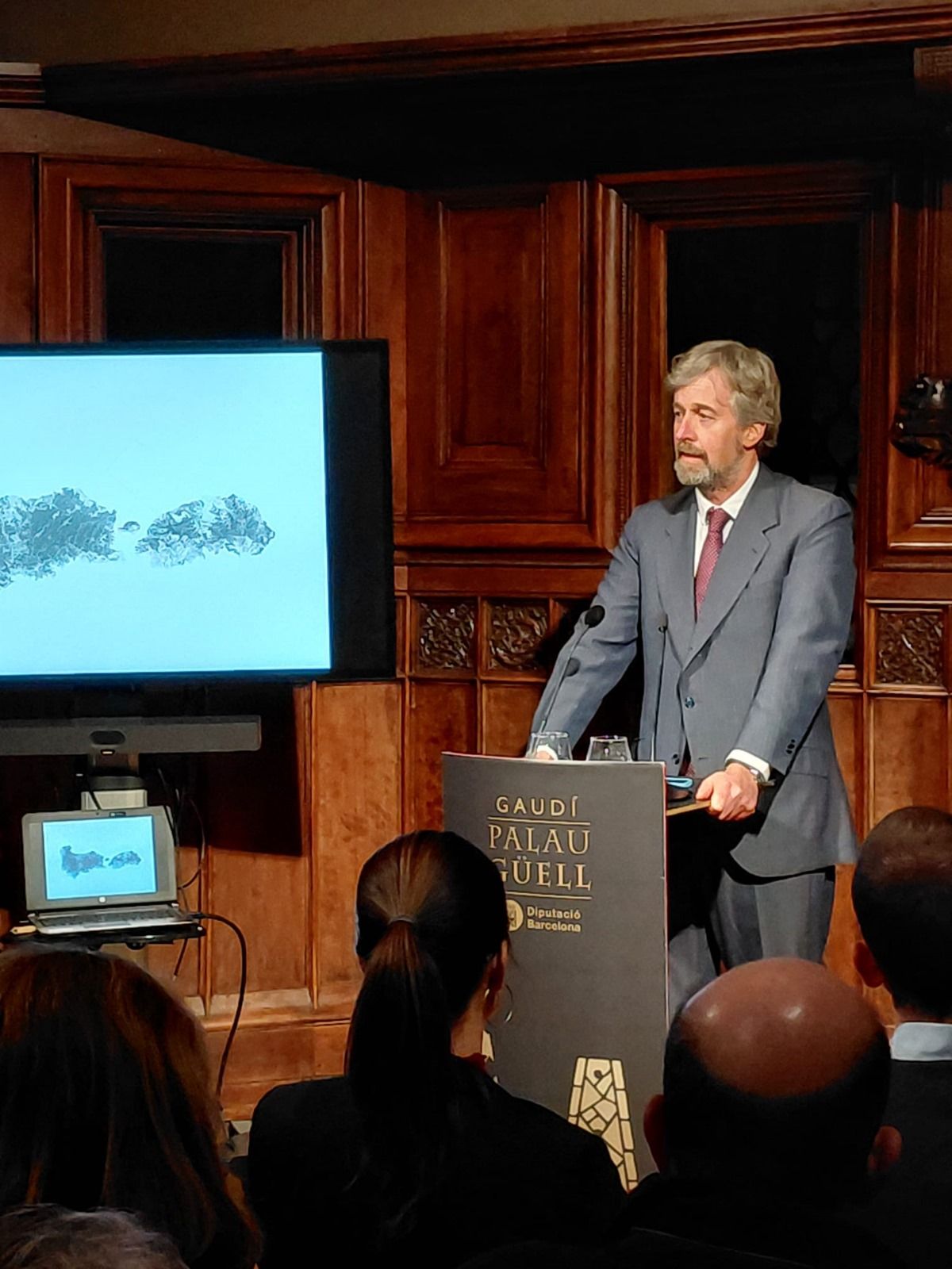 El president de la Fundació Güell, Eusebio Güell Malet Imatge Jordi Ferrón Diputació de Barcelona