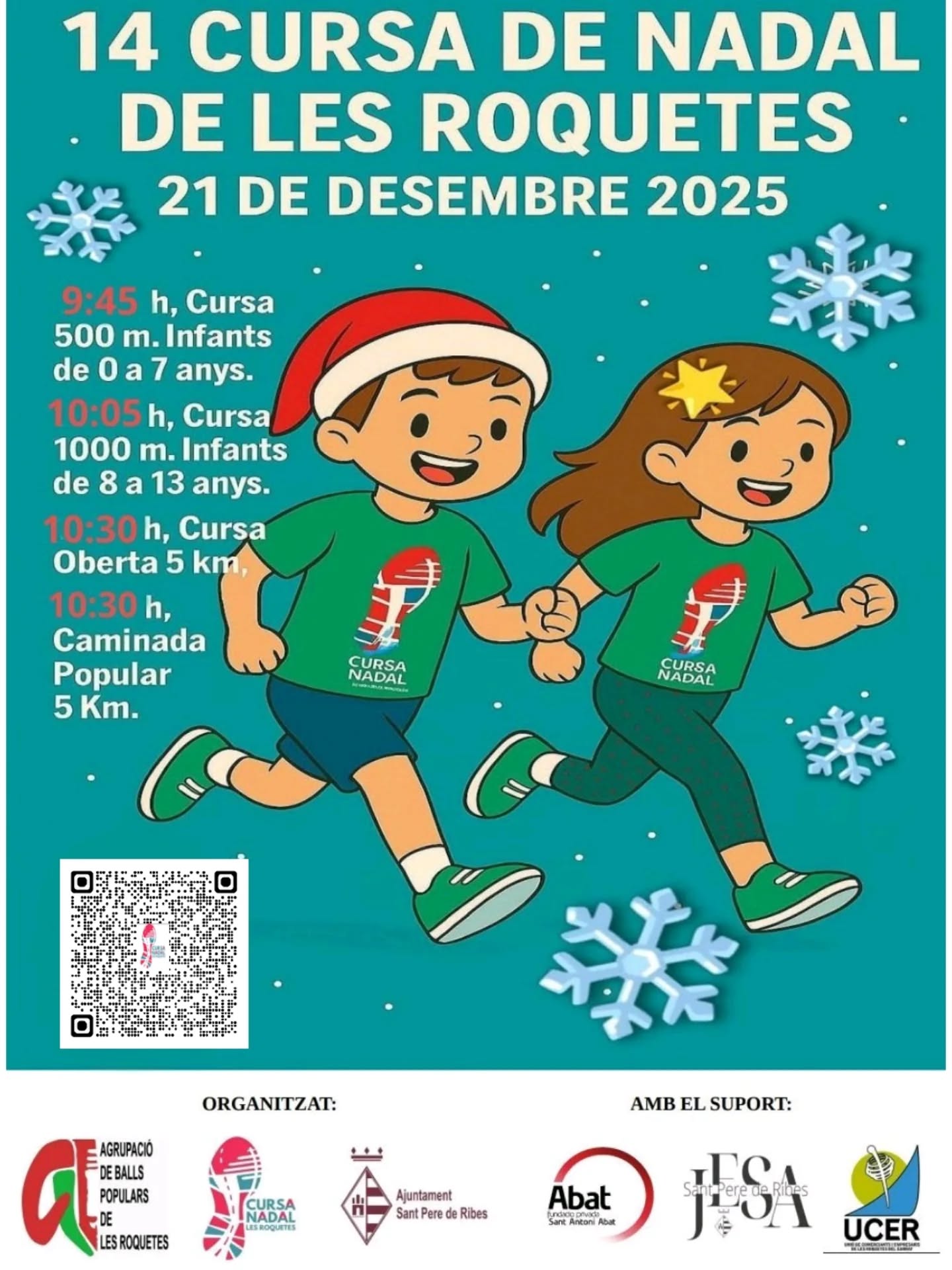 Cartell Cursa de Nadal 2025